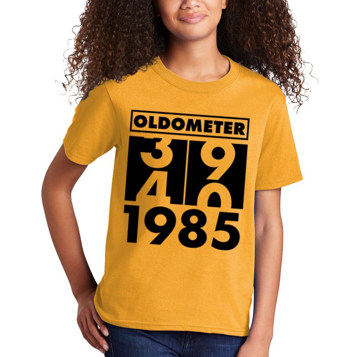 Funny Oldometer Made In 1985 40th Birthday Kids T-Shirt