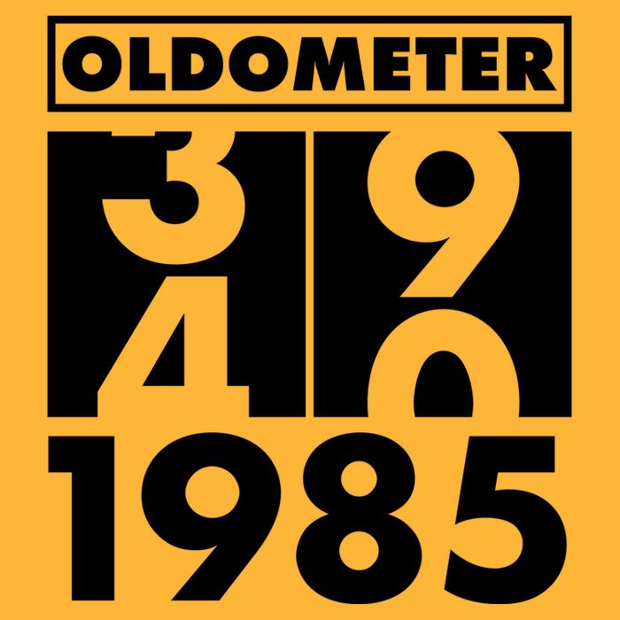 Funny Oldometer Made In 1985 40th Birthday Kids T-Shirt