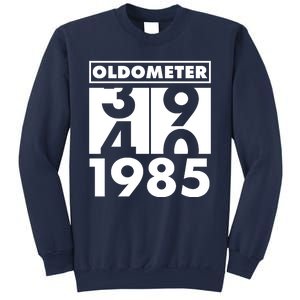 Funny Oldometer Made In 1985 40th Birthday Sweatshirt