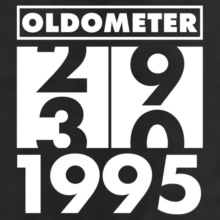 Funny Oldometer Made In 1995 30th Birthday Cool Comfort Performance Bucket Hat