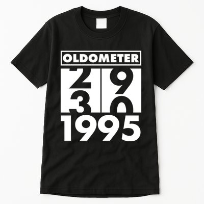 Funny Oldometer Made In 1995 30th Birthday Tall T-Shirt