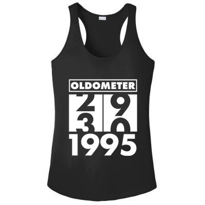 Funny Oldometer Made In 1995 30th Birthday Ladies PosiCharge Competitor Racerback Tank
