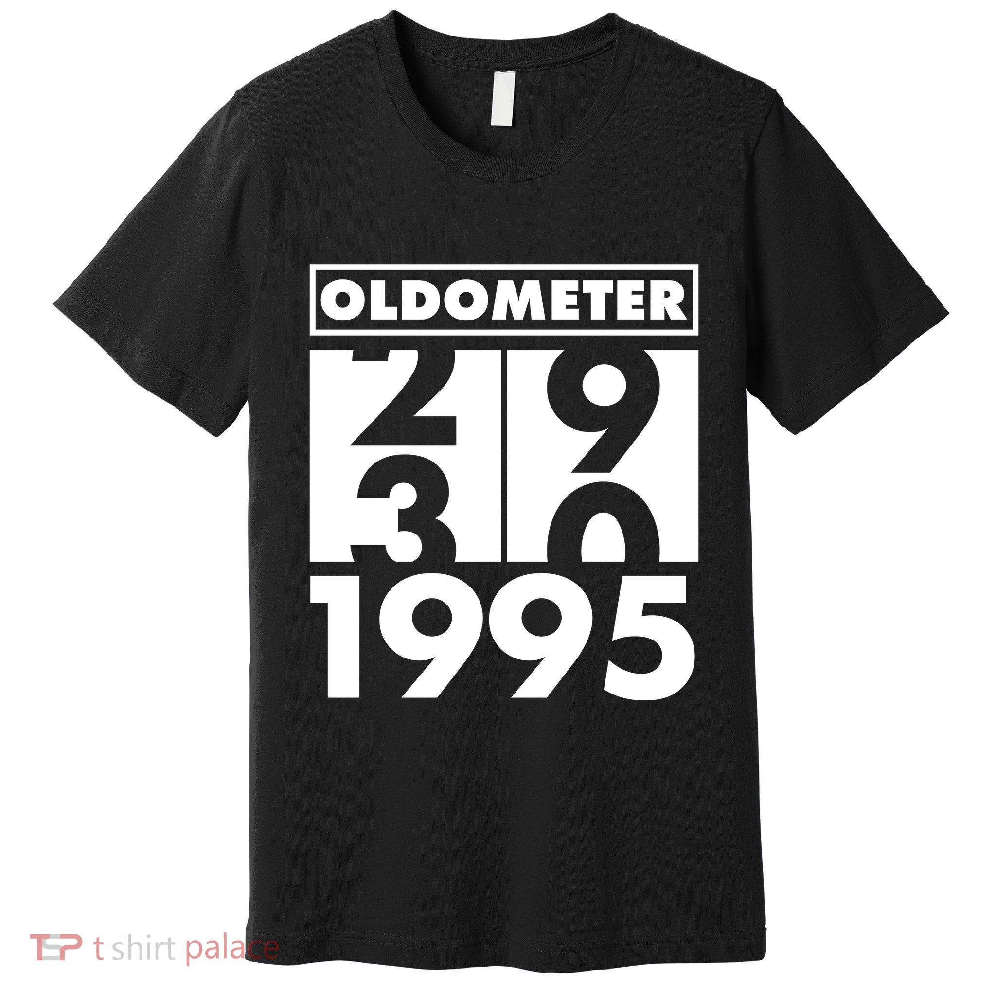 Funny Oldometer Made In 1995 30th Birthday Premium T-Shirt