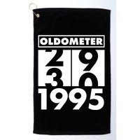 Funny Oldometer Made In 1995 30th Birthday Golf Towel