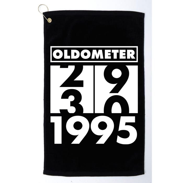 Funny Oldometer Made In 1995 30th Birthday Golf Towel