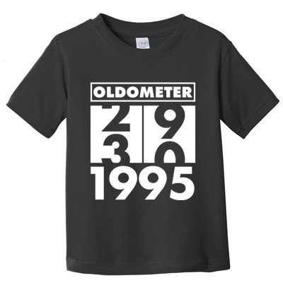 Funny Oldometer Made In 1995 30th Birthday Toddler T-Shirt