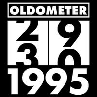 Funny Oldometer Made In 1995 30th Birthday Cropped Pullover Crew