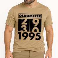 Funny Oldometer Made In 1995 30th Birthday Cooling Performance Crew T-Shirt