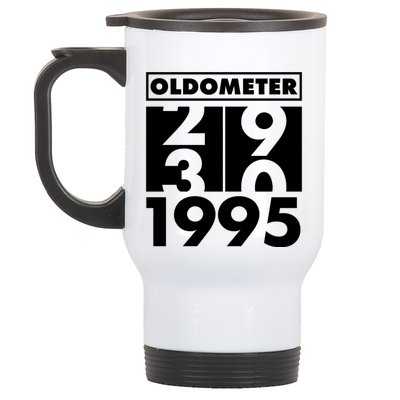 Funny Oldometer Made In 1995 30th Birthday Stainless Steel Travel Mug