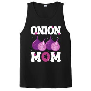 Funny Onion Mom Fruit Vegetable Mothers' Day Gardener Lover Great Gift PosiCharge Competitor Tank