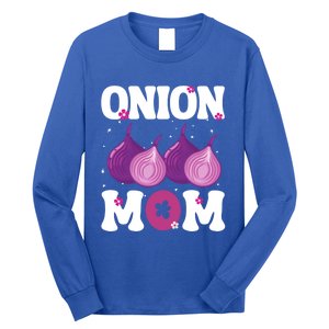 Funny Onion Mom Fruit Vegetable Mothers' Day Gardener Lover Great Gift Long Sleeve Shirt