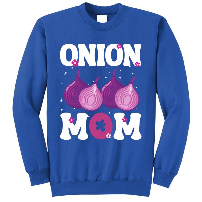 Funny Onion Mom Fruit Vegetable Mothers' Day Gardener Lover Great Gift Sweatshirt