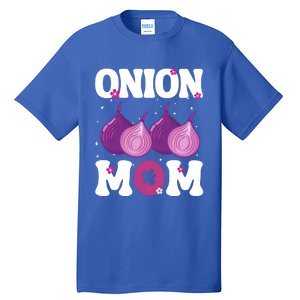 Funny Onion Mom Fruit Vegetable Mothers' Day Gardener Lover Great Gift Tall T-Shirt