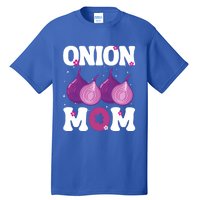 Funny Onion Mom Fruit Vegetable Mothers' Day Gardener Lover Great Gift Tall T-Shirt