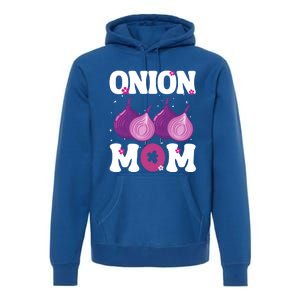 Funny Onion Mom Fruit Vegetable Mothers' Day Gardener Lover Great Gift Premium Hoodie