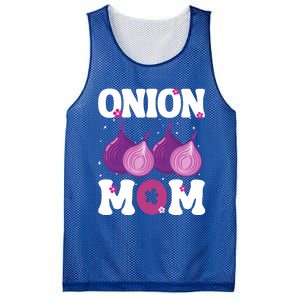 Funny Onion Mom Fruit Vegetable Mothers' Day Gardener Lover Great Gift Mesh Reversible Basketball Jersey Tank