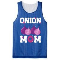 Funny Onion Mom Fruit Vegetable Mothers' Day Gardener Lover Great Gift Mesh Reversible Basketball Jersey Tank