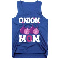 Funny Onion Mom Fruit Vegetable Mothers' Day Gardener Lover Great Gift Tank Top