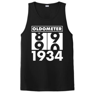 Funny Oldometer Made In 1934 90th Birthday PosiCharge Competitor Tank