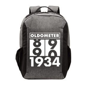 Funny Oldometer Made In 1934 90th Birthday Vector Backpack