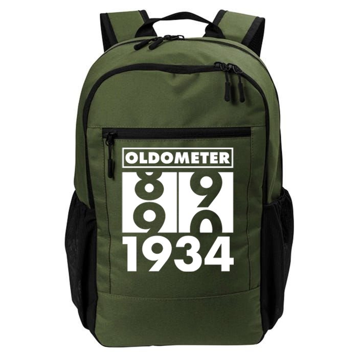 Funny Oldometer Made In 1934 90th Birthday Daily Commute Backpack