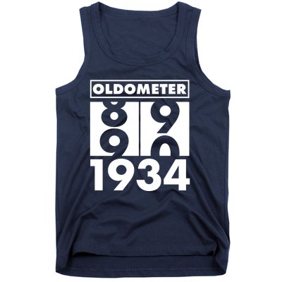 Funny Oldometer Made In 1934 90th Birthday Tank Top