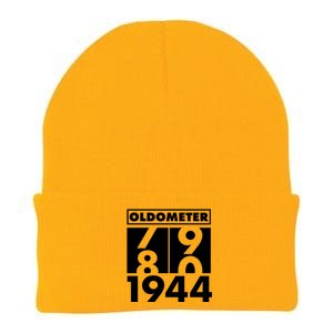 Funny Oldometer Made In 1944 80th Birthday Knit Cap Winter Beanie