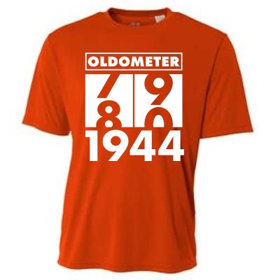 Funny Oldometer Made In 1944 80th Birthday Cooling Performance Crew T-Shirt