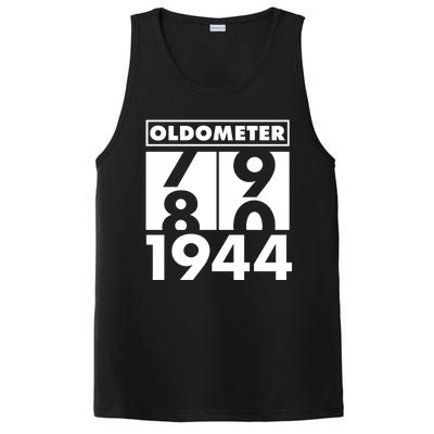 Funny Oldometer Made In 1944 80th Birthday PosiCharge Competitor Tank