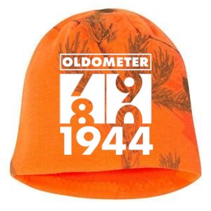 Funny Oldometer Made In 1944 80th Birthday Kati - Camo Knit Beanie