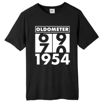 Funny Oldometer Made In 1954 70th Birthday Tall Fusion ChromaSoft Performance T-Shirt