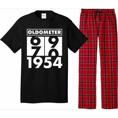 Funny Oldometer Made In 1954 70th Birthday Pajama Set