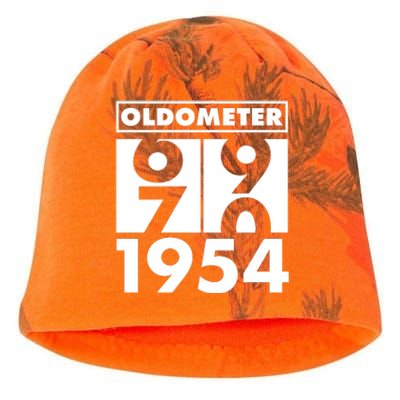 Funny Oldometer Made In 1954 70th Birthday Kati - Camo Knit Beanie