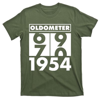 Funny Oldometer Made In 1954 70th Birthday T-Shirt