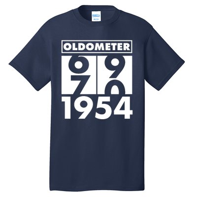 Funny Oldometer Made In 1954 70th Birthday Tall T-Shirt