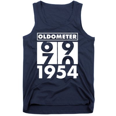 Funny Oldometer Made In 1954 70th Birthday Tank Top