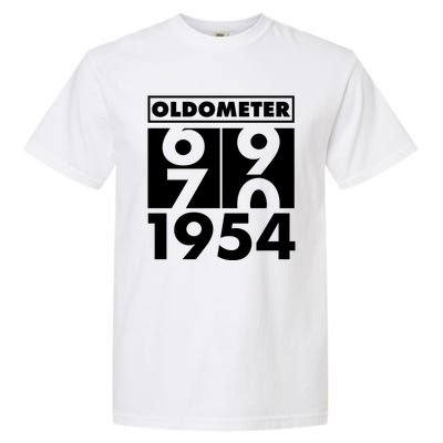 Funny Oldometer Made In 1954 70th Birthday Garment-Dyed Heavyweight T-Shirt