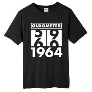 Funny Oldometer Made In 1964 60th Birthday Tall Fusion ChromaSoft Performance T-Shirt