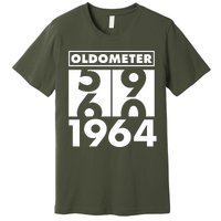 Funny Oldometer Made In 1964 60th Birthday Premium T-Shirt