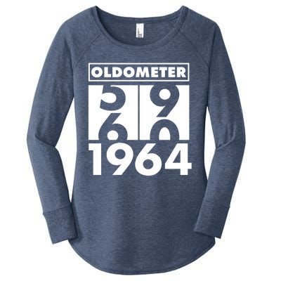 Funny Oldometer Made In 1964 60th Birthday Women's Perfect Tri Tunic Long Sleeve Shirt