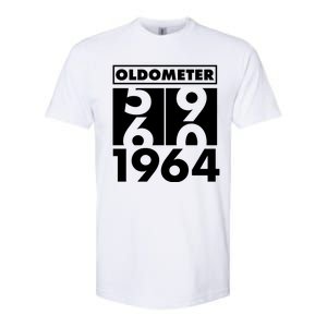 Funny Oldometer Made In 1964 60th Birthday Softstyle CVC T-Shirt