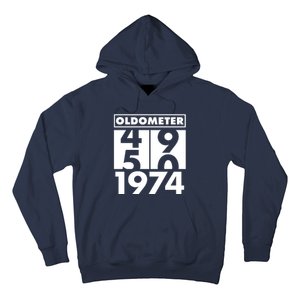 Funny Oldometer Made In 1974 50th Birthday Hoodie