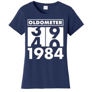 Funny Oldometer Made In 1984 40th Birthday Women's T-Shirt