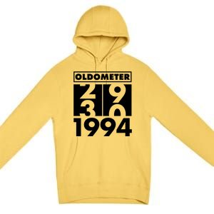 Funny Oldometer Made In 1994 30th Birthday Premium Pullover Hoodie