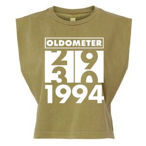 Funny Oldometer Made In 1994 30th Birthday Garment-Dyed Women's Muscle Tee