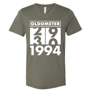 Funny Oldometer Made In 1994 30th Birthday V-Neck T-Shirt