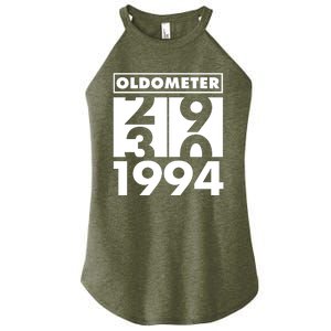 Funny Oldometer Made In 1994 30th Birthday Women's Perfect Tri Rocker Tank