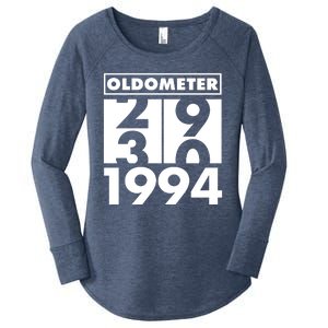 Funny Oldometer Made In 1994 30th Birthday Women's Perfect Tri Tunic Long Sleeve Shirt