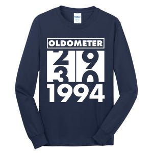 Funny Oldometer Made In 1994 30th Birthday Tall Long Sleeve T-Shirt