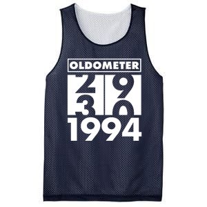 Funny Oldometer Made In 1994 30th Birthday Mesh Reversible Basketball Jersey Tank